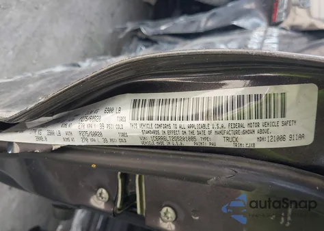 2016 Ram 1500 Lone Star из США, поврежденный, VIN 1C6RR6LT2GS201085